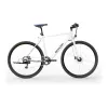 Sharp Gravel E-Bike 250 W variklis programėlė 70 km baltas blizgus