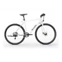Sharp Gravel E-Bike 250 W variklis programėlė 70 km baltas blizgus