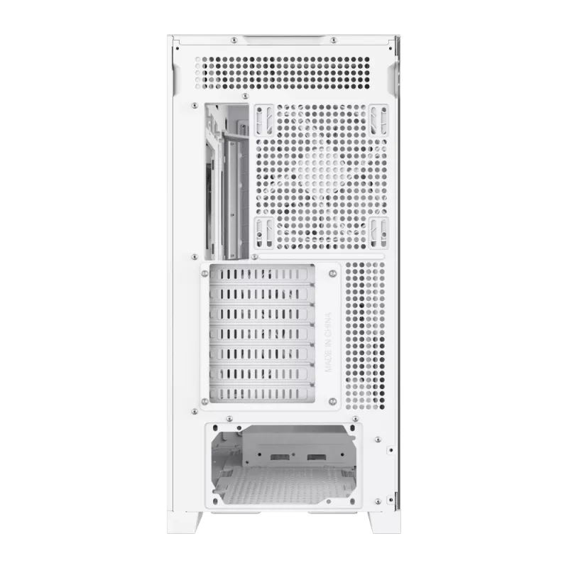 Gamemax Case | LEADER 2 WH | White | E-ATX | Power supply included No