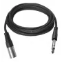 Vivolink PROAUDXLRJACKS1 garso kabelis 1 m XLR 6,35 mm TRS juodas