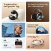 ANKER Soundcore AeroClip mėlynos atviros ausinės su segtuku, Hi-Res garsas, LDAC, NC, IP55, AI palaikomi skambučiai