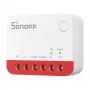 Išmanusis jungiklis Sonoff MINI-ZBRBS, suderinamas su ZigBee, mini dydžio, skirtas montuoti sienoje, žemo profilio relė