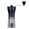 Kavos malūnėlis HARIO MSS-1DTB — rankinis malūnėlis, juodas, smulkus malimas, įmontuota dozavimo sistema