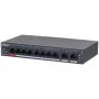 Dahua Technology SG4010P tinklo komutatorius valdomas L2 Gigabit Ethernet (10/100/1000) Power over Ethernet (PoE) juodas