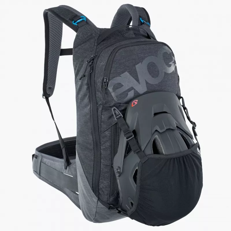 Dviračių kuprinė EVOC Trail Pro 10L anglies pilka sportinė