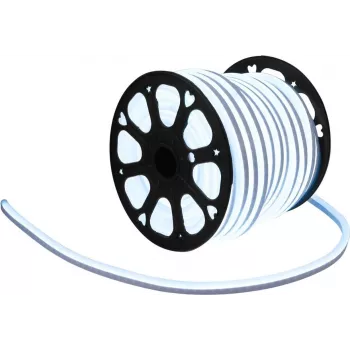 LED neon flex 230V EUROLITE plonas šaltai balta 100 cm - lanksti LED juosta