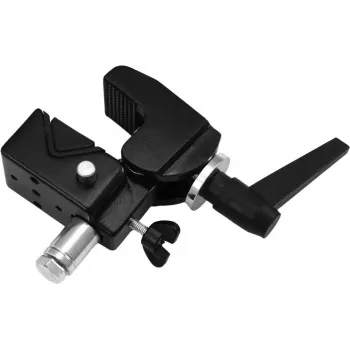 EUROLITE Quick-Lock kablys TH-2SC juodas — tvirtinimo kablys santvaroms ir scenos konstrukcijoms