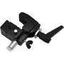 EUROLITE Quick-Lock kablys TH-2SC juodas — tvirtinimo kablys santvaroms ir scenos konstrukcijoms