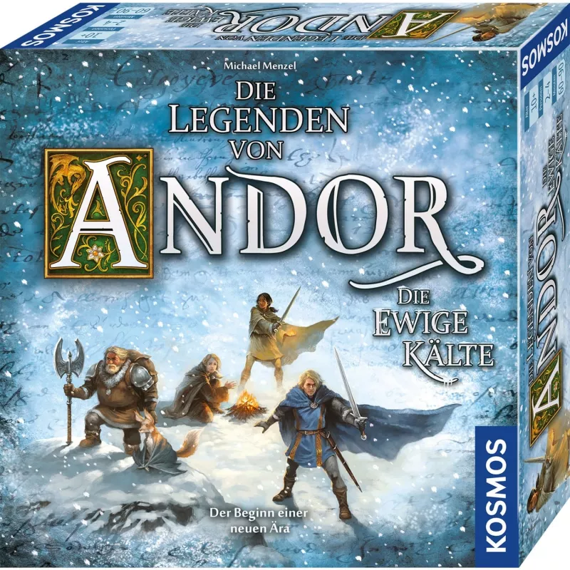 Die Legenden of Andor - The Eternal Cold, stalo žaidimas