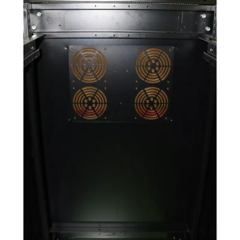 Laisvai pastatoma stelažas Extralink Rackmount cabinet 37U 600x600 Juoda