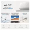TP-Link Deco BE22 Dviejų juostų (2,4 GHz / 5 GHz) Wi-Fi 7 (802.11be) Baltas 2 Vidiniai