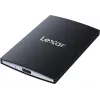 Nešiojamasis SSD Lexar SL500 1 TB – USB Type-C, USB 3.2 Gen 2x2, iki 2000 MB/s, aliuminio korpusas, 0,043 kg, juodas