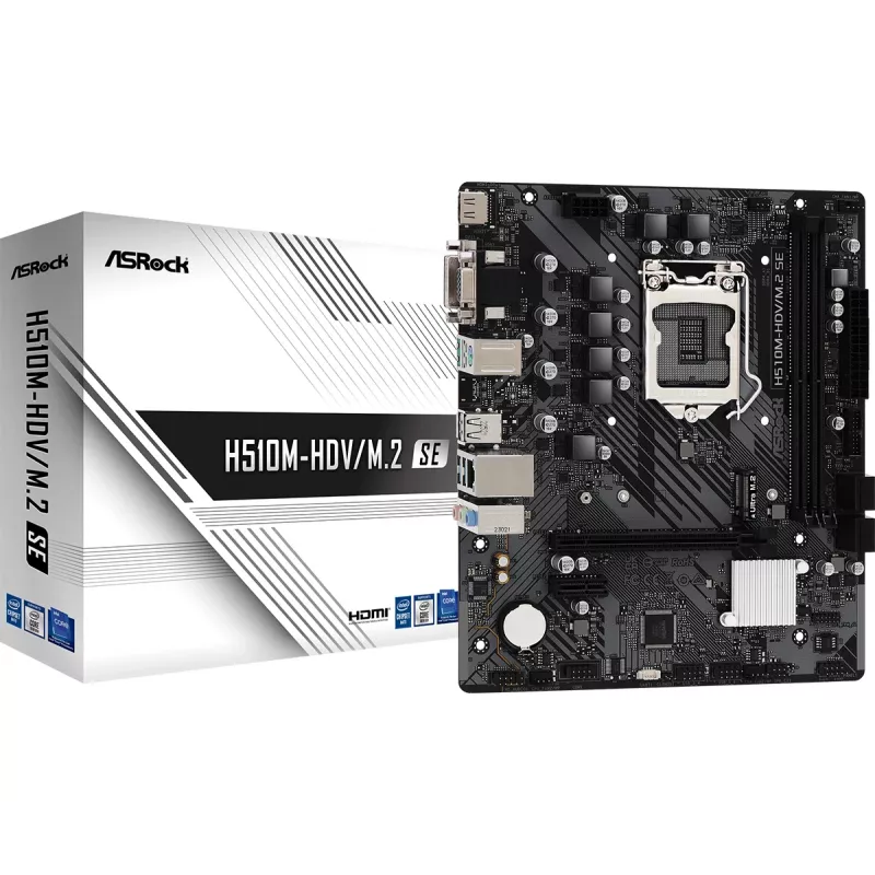 ASRock H510M-HDV/M.2 SE Micro-ATX pagrindinė plokštė