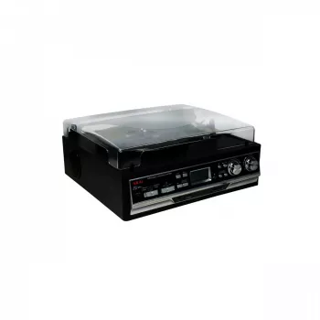 Patefonas AKAI ATT-15SE modelis ATT-300CC — diržinis grotuvas, rankinis valdymas, skirtas 33/45 RPM vinilui