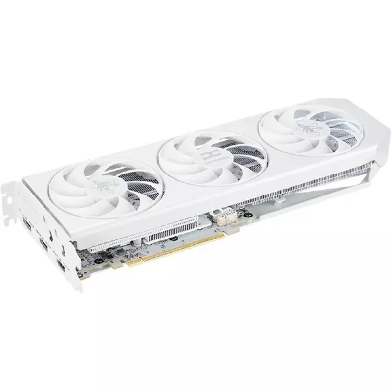 GaliaSpalva Hellhound Radeon RX 9060 XT 16GB GDDR6 Balta
