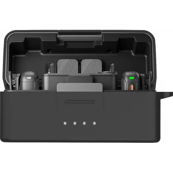 PULUZ Silikoninis įkrovimo dėklo apsauginis gaubtas DJI Mic 3 (juodas)