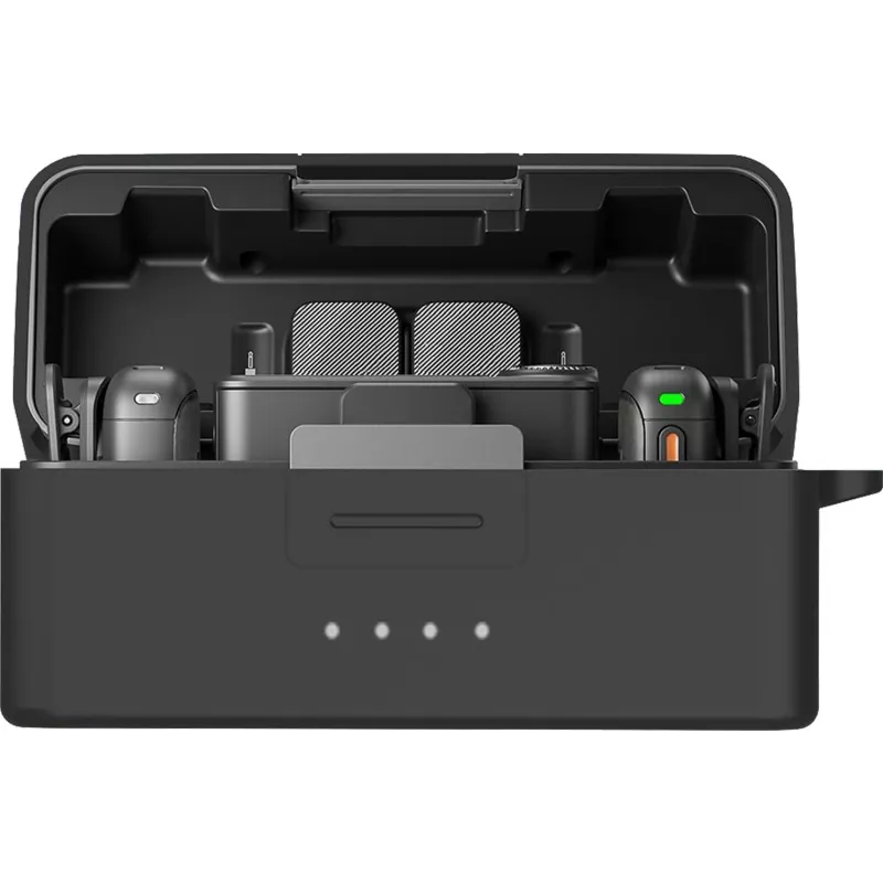 PULUZ Silikoninis įkrovimo dėklo apsauginis gaubtas DJI Mic 3 (juodas)
