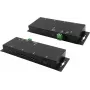 Exsys EX-1234HMVS - Šakotuvas - 4 x USB 3.2 Gen 2 - Stalinis, tvirtinamas prie sienos - DC (EX-1234HMVS)