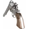 Pulio metalinis kaubojaus revolveris 12 šovinių žaislinis pistoletas, modelis 155122/0