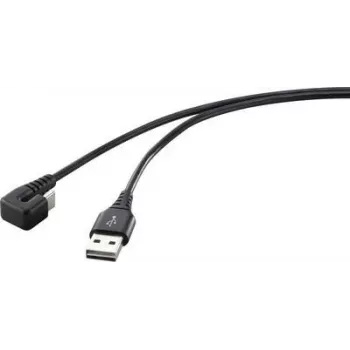 Renkforce USB 2.0, Telefon (analog) Connection Cable [1x USB 2.0 Plug A - 1x USB 2.0 Plug C] 1.00 m Juoda (RF-4609276)
