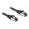 Tinklo kabelis DeLOCK 80572 RJ-45 Cat8.1 2 m Juodas