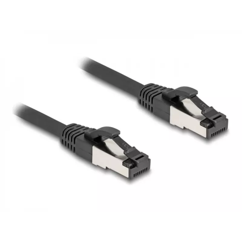 Tinklo kabelis DeLOCK 80572 RJ-45 Cat8.1 2 m Juodas