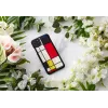 Išmaniojo telefono dėklas iKins, skirtas iPhone 11 Pro Max — Mondrian juodas apsauginis dangtelis