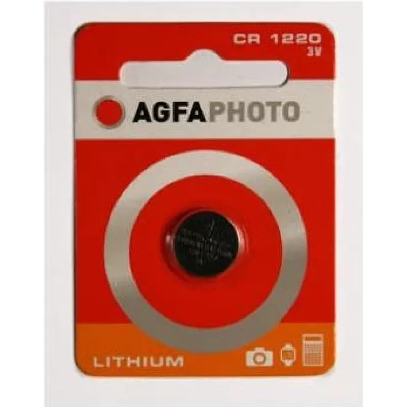 AgfaPhoto - Battery CR1220 Li 35 mAh (70119)