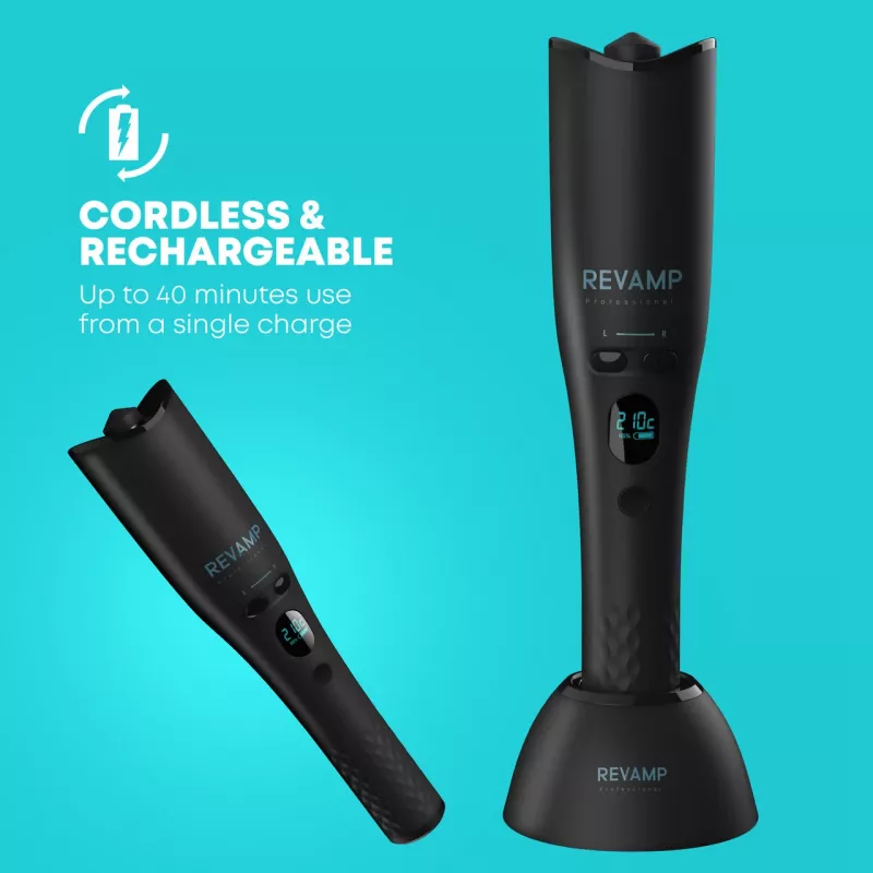 Revamp CL-2750-EU2 iGEN belaidis Progloss Hollywood Curl automatinis besisukantis suktukas