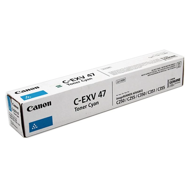 Canon C-EXV 47 dažų kasetė 1 vnt. Originali Žydra