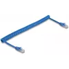 Tinklo kabelis DeLOCK 90363 RJ-45 Cat6 3,3 m Mėlynas