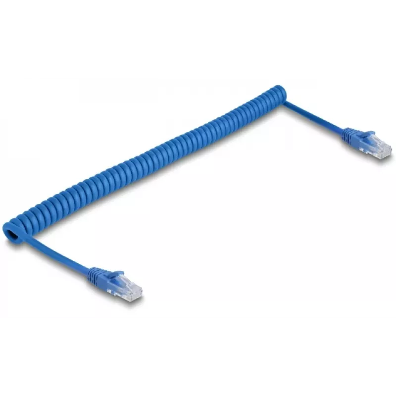 Tinklo kabelis DeLOCK 90363 RJ-45 Cat6 3,3 m Mėlynas