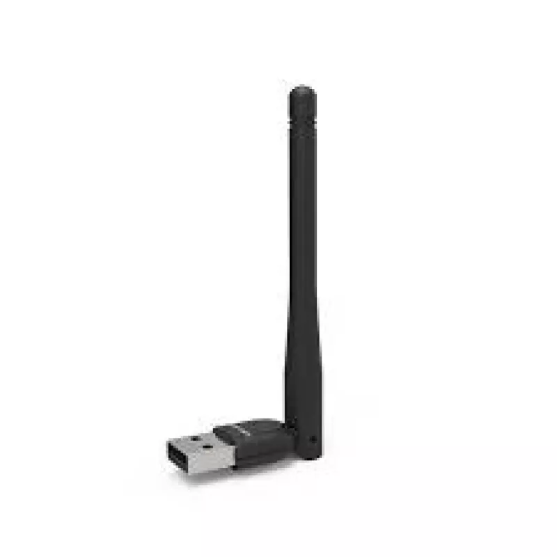 Tinklo plokštė Vention KDUB0 WLAN 433 Mbit/s USB laidinė juoda