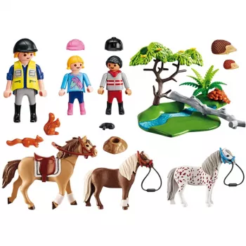 Playmobil Country Horseback Ride - Tier - Country Horseback Ride - 4 metai - Įvairiaspalvis (5685)