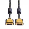 DVI monitoriaus kabelis ROLINE GOLD 5 m modelis 11.04.5514