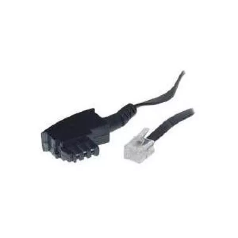 S/CONN 6m TAE F - RJ11 Juoda ShiverPeaks
