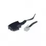 S/CONN 6m TAE F - RJ11 Juoda ShiverPeaks