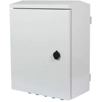 ALLNET DIN-RAIL WandEnclosure T220mm Light Pilka IP66 UES 16x M25 (ALL-DIN-101-AC)