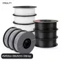 3D spausdintuvo gija Creality PLA+ 1.75 mm balta pilka 1 kg