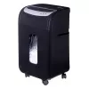 Dokumentų smulkintuvas ActiveJet ASH-2502C — kryžminis pjovimas P-4, 25 lapai, 4x40 mm, 28 L dėžė, 22,8 cm padavimo anga, 30 min darbo ciklas
