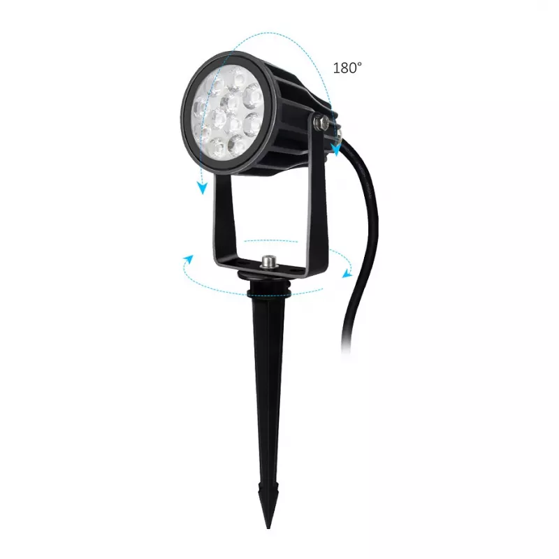 Synergy 21 LED sodo lempa 6W RGB-CCT su radiju ir WiFi IP66 Zigbee+ (FUTC04ZR)
