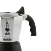 Moka puodas Bialetti Brikka 0,17 l — kaitlentės espreso virimo aparatas, 4 puodeliai, aliuminis, ne indukcinis