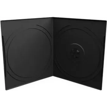 MEDIARANGE BOX10 - DVD dėklas - 1 diskui - Juoda - Plastikas - 120 mm - 125 mm