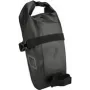 Dviračio balnelio krepšys FISCHER Waterproof M — juodas, PVC medžiaga, tvirtinamas po balneliu