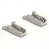 Kabelio apvalkalas DELOCK D-Sub plastikinis korpusas 9 kontaktų kištukui/lizdui su guminiais tarpikliais, pilkas, 31,2×47,9×16,6 mm
