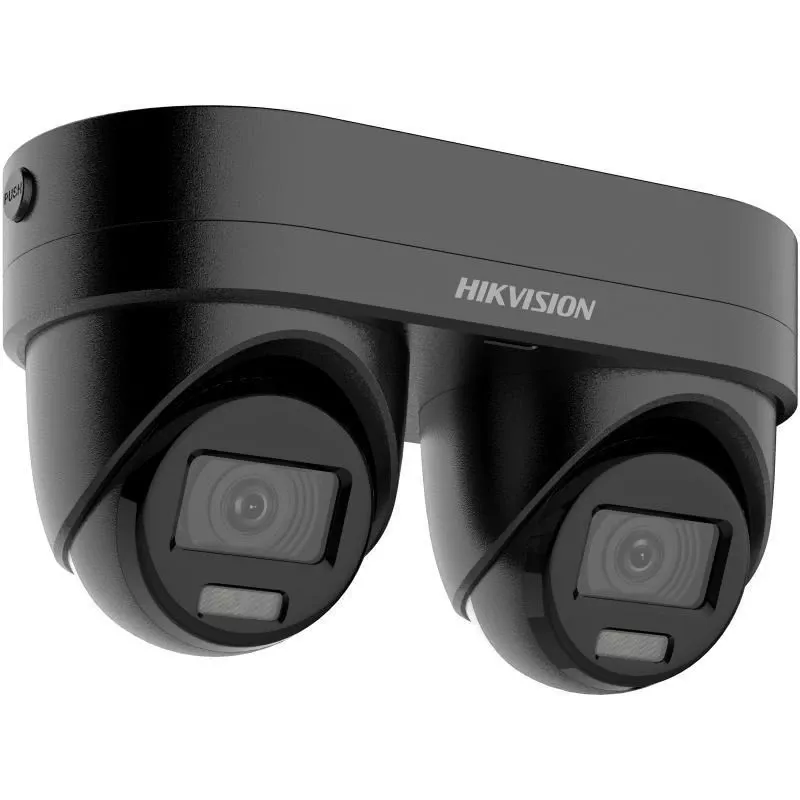 Apsaugos kamera Hikvision DS-2CD2343G2D-LIZ2UY/SL(2.8/4)JUODA — Turret, 2688×1520, lauko, 2.8/4 mm
