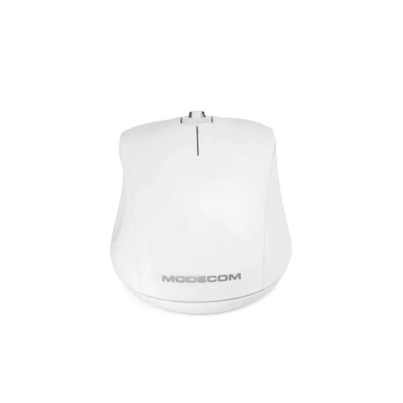MODECOM M10 M-MC-0M10-200 Pelė (optinė, 1000 DPI, balta spalva) (M-MC-0M10-200)