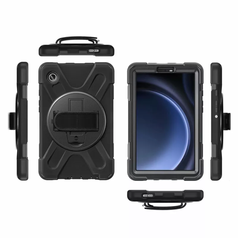 Dėklas 4smarts Galaxy Tab A9 22,1 cm (8,7 colio) juodas