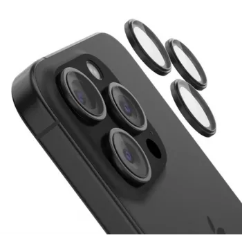 Grūdinto stiklo kameros objektyvo apsauga Belkin, skirta „iPhone 15 Pro“ / „15 Pro Max“ OVA180HQBK