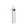 GaliaWatch 3 m (4 socket) Balta with power switch